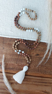 Wooden bead mala 1