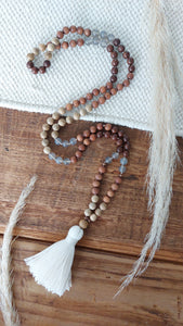 Wooden bead mala 2