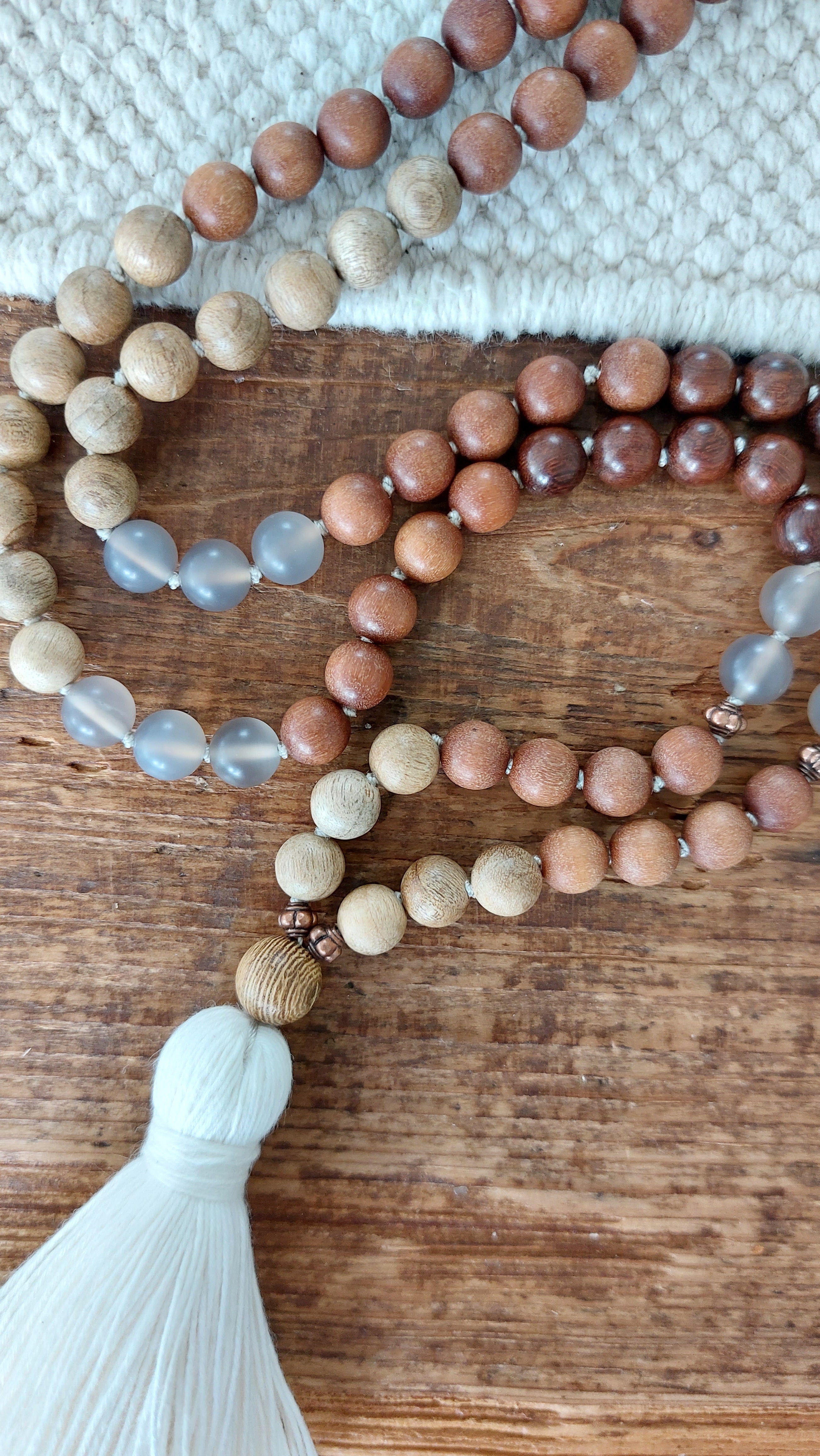 Wooden bead mala 2