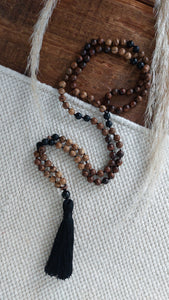 Wooden bead mala 3