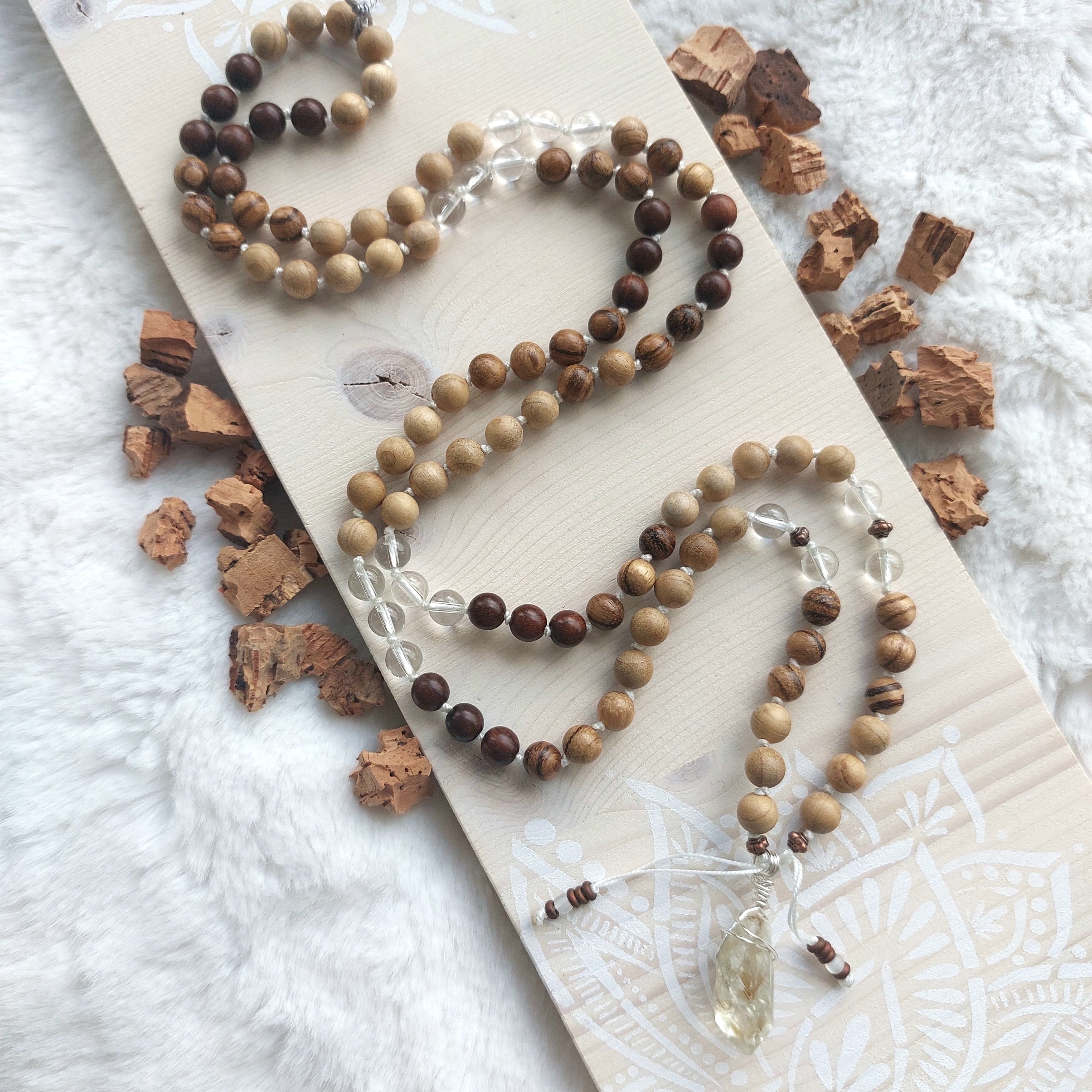 Wooden bead Mala 6